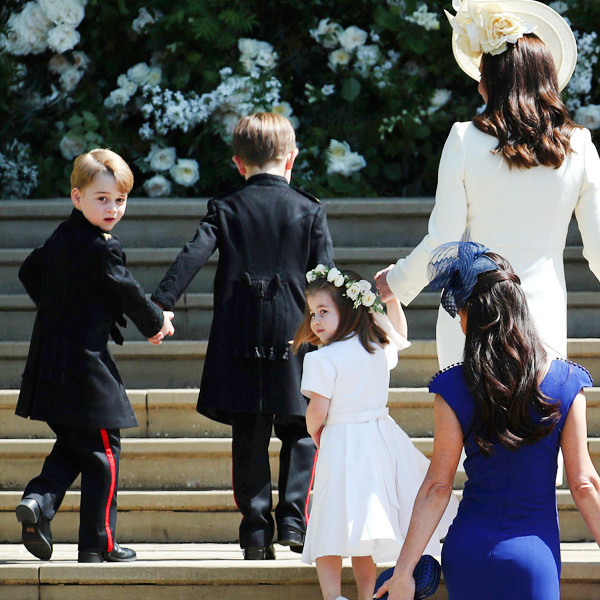 Prince George and Princess Charlotte's Wedding Outfits Are the Cutest