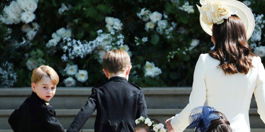Prince George and Princess Charlotte's Wedding Outfits Are the Cutest Prince George and Princess Charlotte's Wedding Outfits Are the Cutest