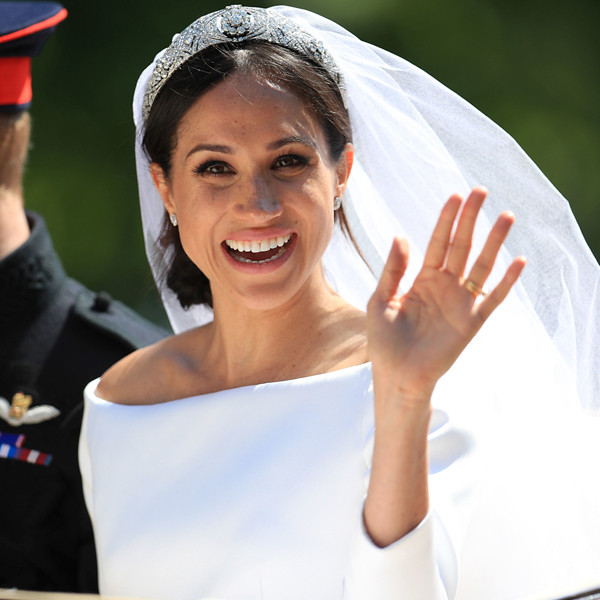 You Can Finally See Meghan Markle's Wedding Dress IRL