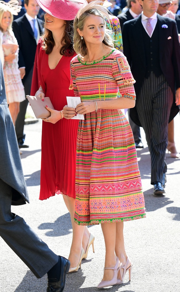 Cressida Bonas from Prince Harry and Meghan Markle's Royal Wedding Day ...