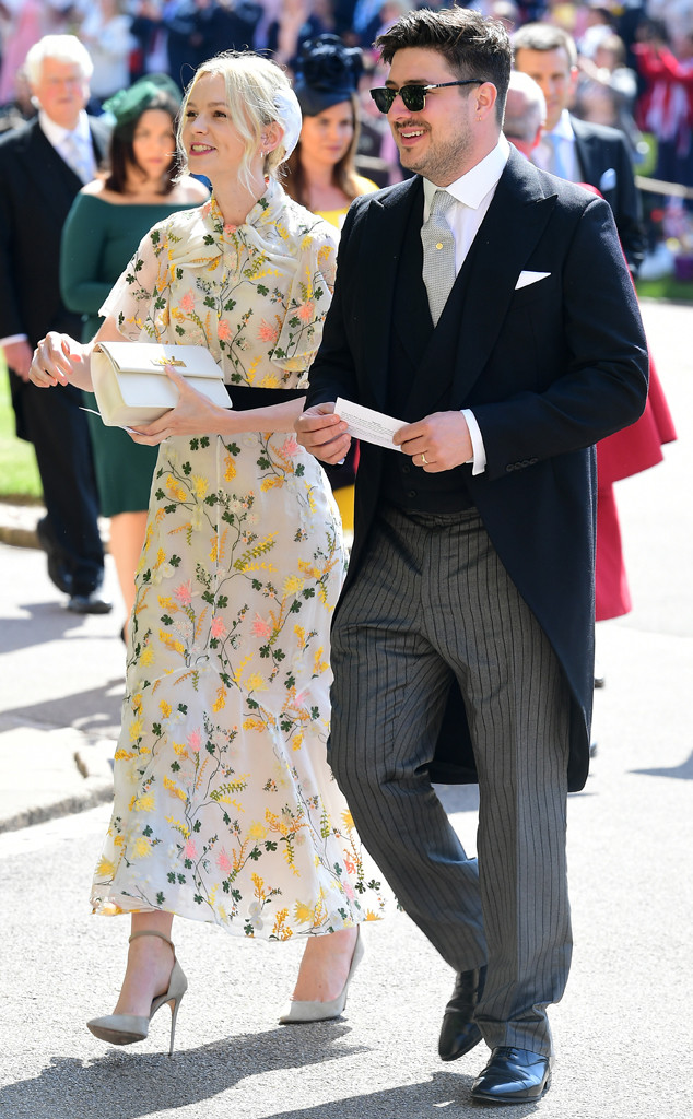 Carey Mulligan and Marcus Mumford from Prince Harry and Meghan Markle's ...