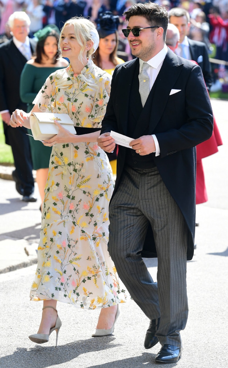 Marcus Mumford, Carey Mulligan, Royal Wedding Arrivals 
