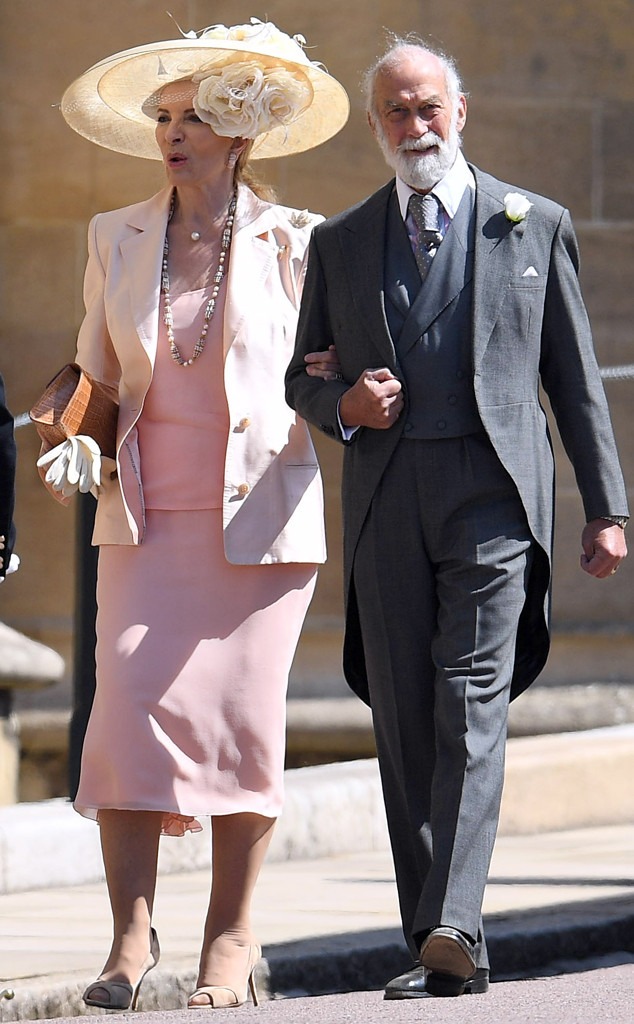 Prince Michael of Kent, Princess Michael of Kent, Royal Wedding Arrivals
