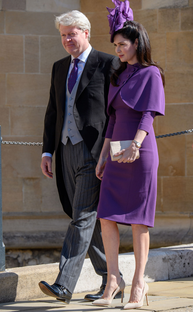 Earl Charles Spencer & Karen Spencer from Meghan Markle and Prince ...