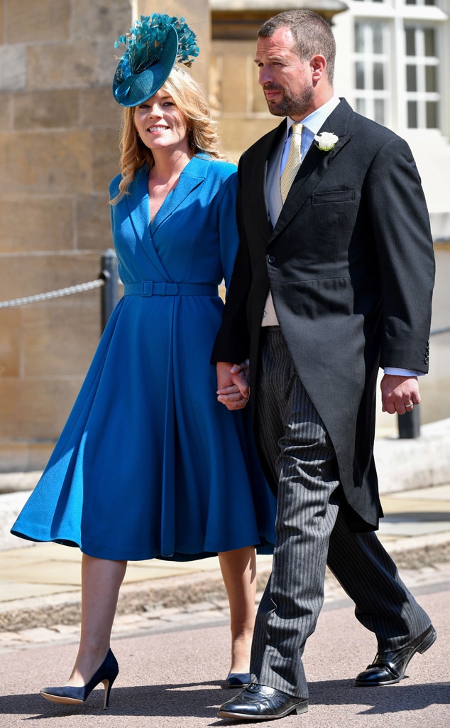 Peter Phillips & Autumn Phillips from Meghan Markle and Prince Harry's ...