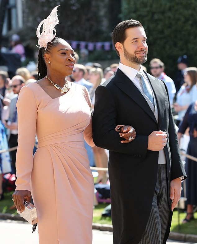 Serena Williams, Alexis Ohanian, Royal Wedding Arrivals