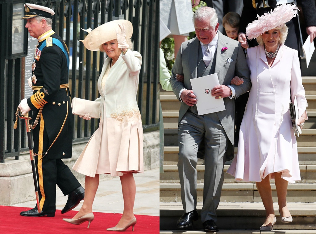 Prince Charles and Camilla Parker Bowles from Royal Wedding Guests