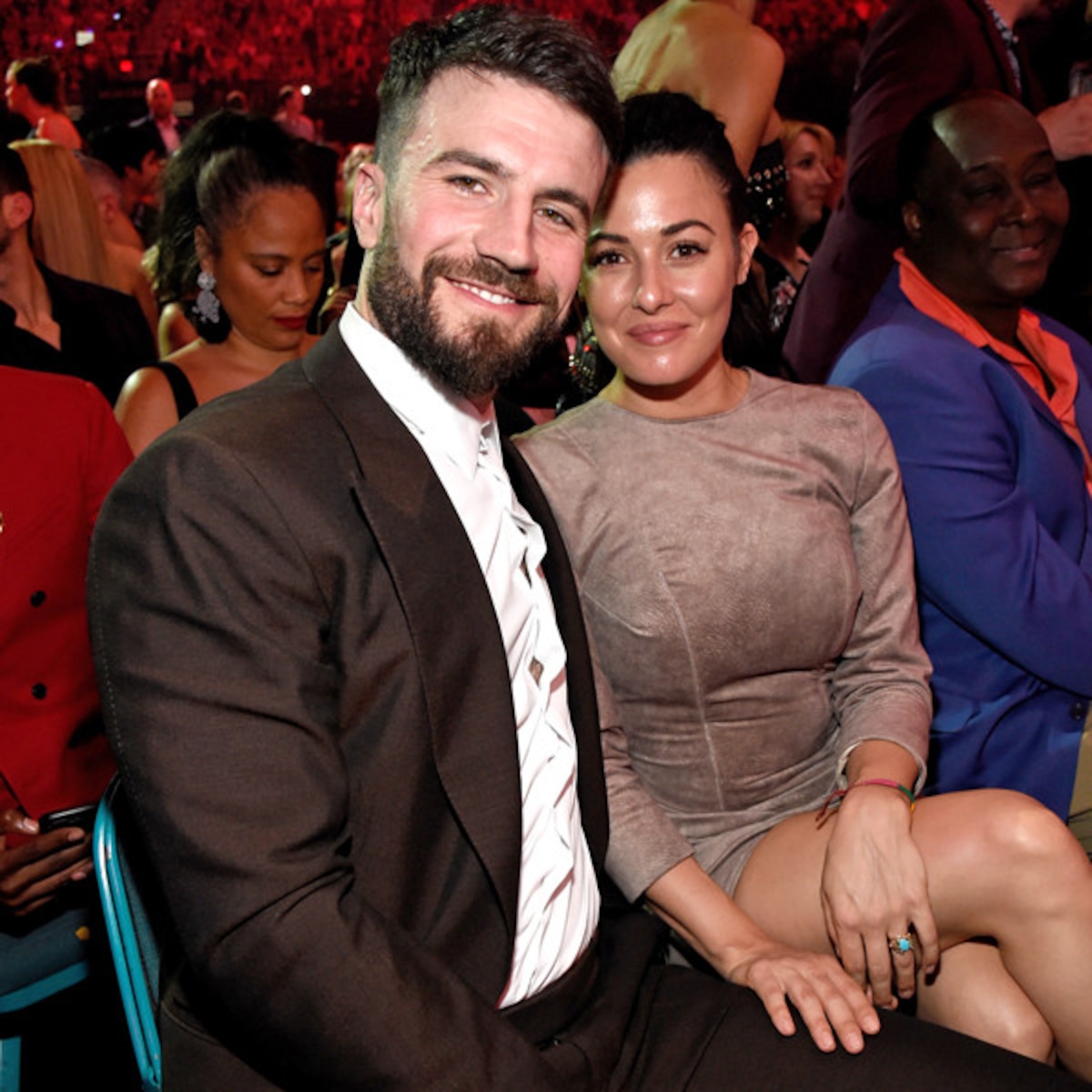 Sam Hunt and His Wife Make Rare Public Appearance at BBMAs - E! Online