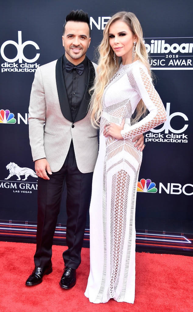 Luis Fonsi and Águeda López from 2018 Billboard Music Awards: Red