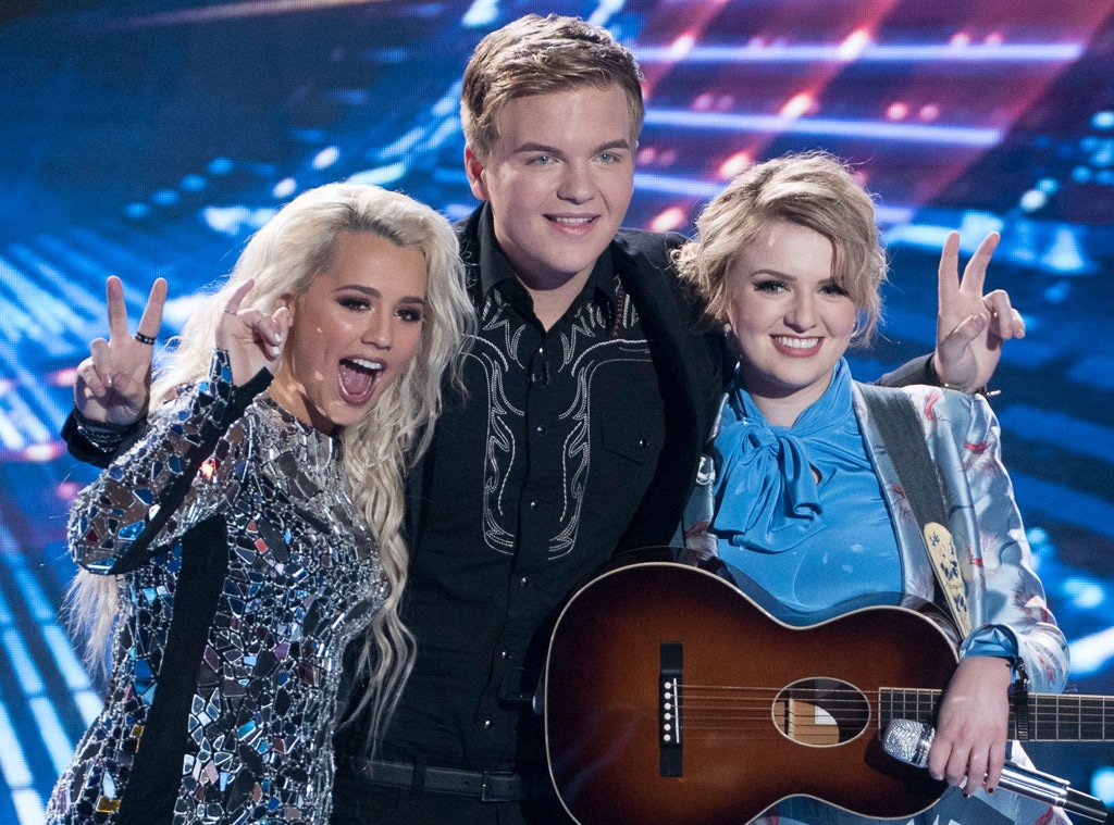 American Idol Finale, Gabby, Caleb, Maddie
