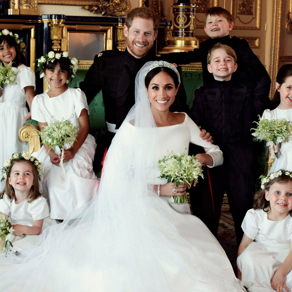 Prince Harry and Meghan Markle's Official Wedding Portraits Revealed