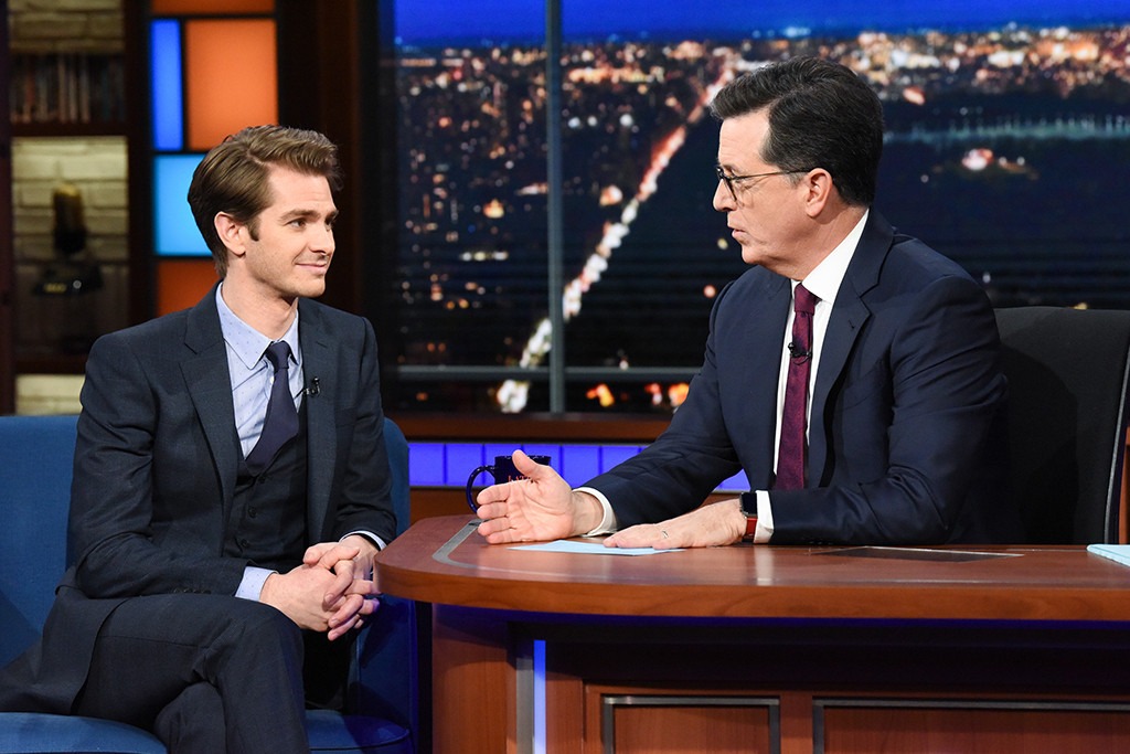 Andrew Garfield, The Late Show With Stephen Colbert