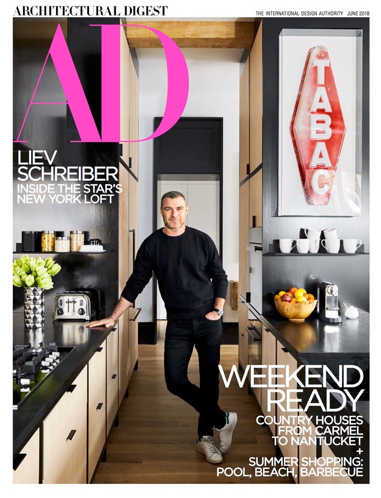 Liev Schreiber, Architectural Digest