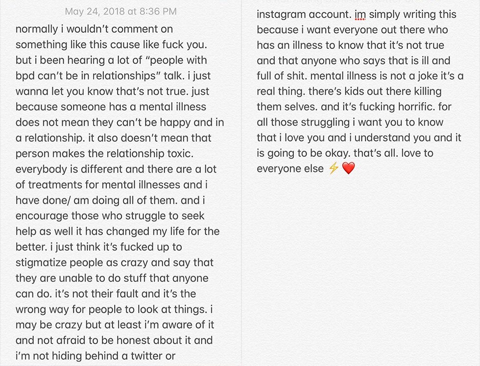 Pete Davidson, Instagram