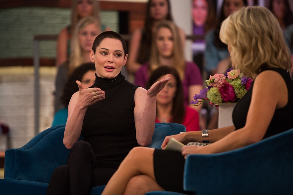 Rose McGowan, Megyn Kelly