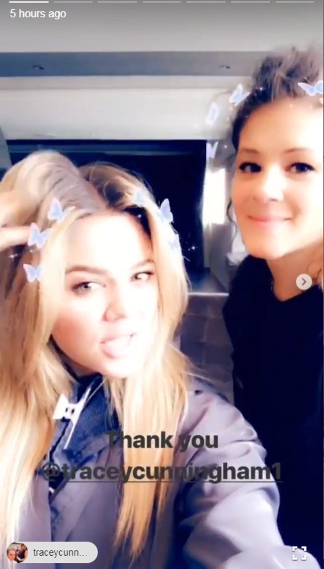 Khloe Kardashian, Tracey Cunningham