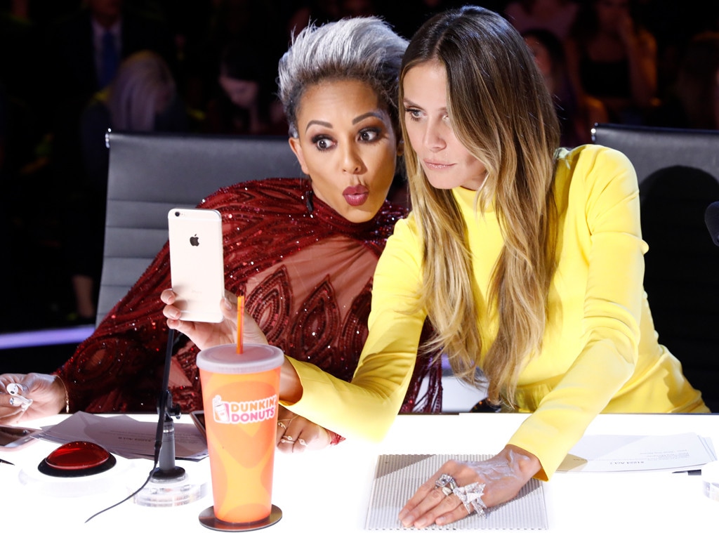 Heidi Klum, Mel B, America's Got Talent