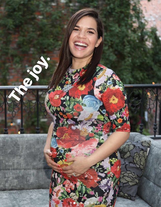 America Ferrera, baby shower, Instagram