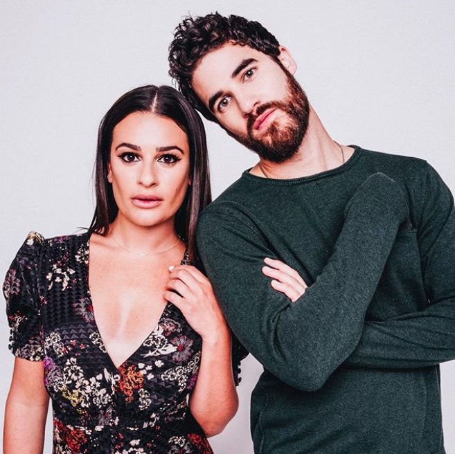 Lea Michele, Darren Criss