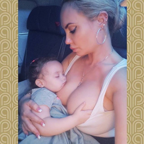 Coco Austin, Chanel Nicole, Breastfeeding