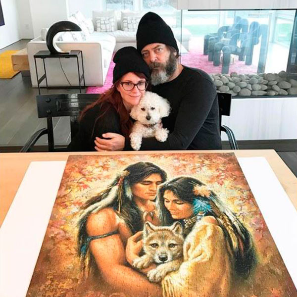 Nick Offerman, Megan Mullally, Puzzle