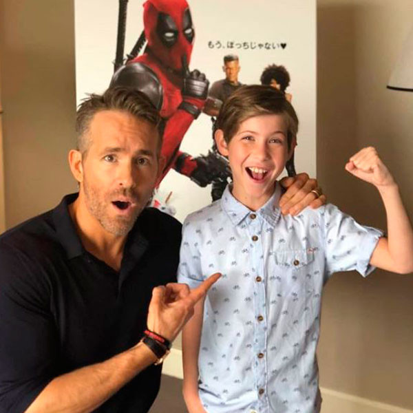 Jacob Tremblay Adds Ryan Reynolds to His List of Celebrity Hangouts