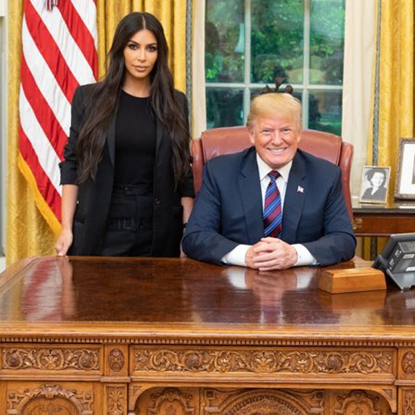 Kim Kardashian, Donald Trump, White House