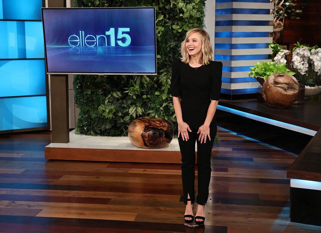 Kristen Bell, Mother, Mom, Lorelei Bell, Ellen DeGeneres Show