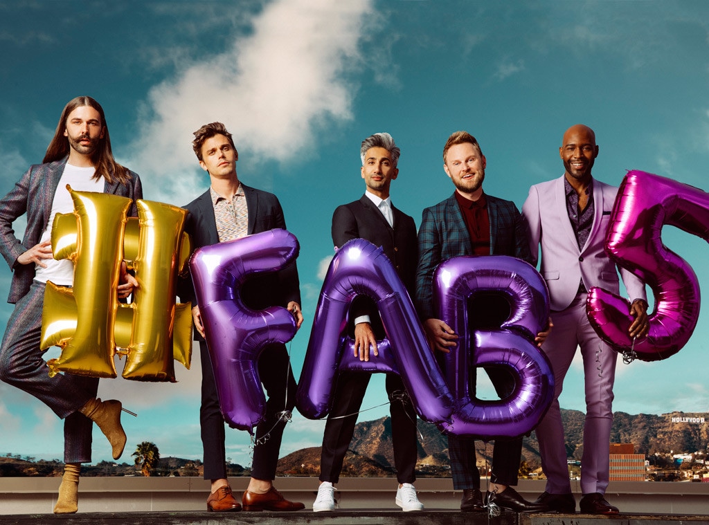 Queer Eye, Jonathan Van Ness, Antoni Porowski, Tan France, Bobby Berk, Karamo Brown