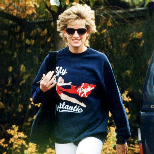 Did Princess Diana Start the Cycling Shorts Trend Kim K. Loves?