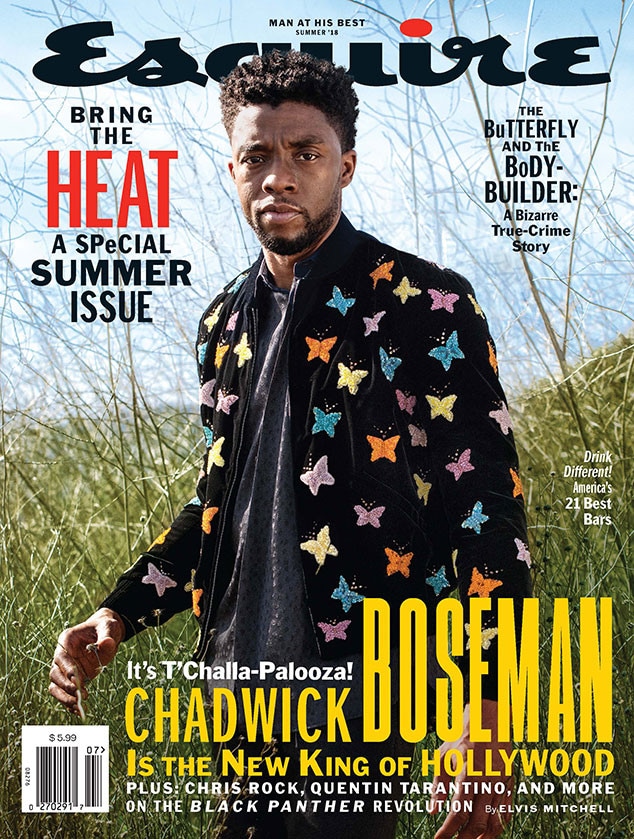 Chadwick Boseman, Esquire Summer Issue 2018