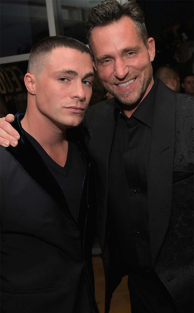 Colton Haynes, Jeff Leatham