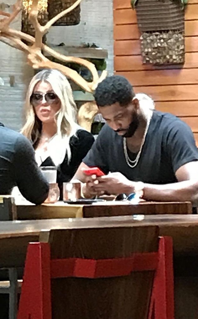 Khloe And Tristan Spotted For The First Time Together Since Scandal E News