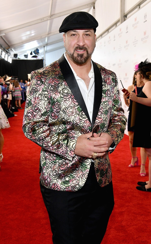 Joey Fatone from Kentucky Derby 2018 Star Sightings E! News