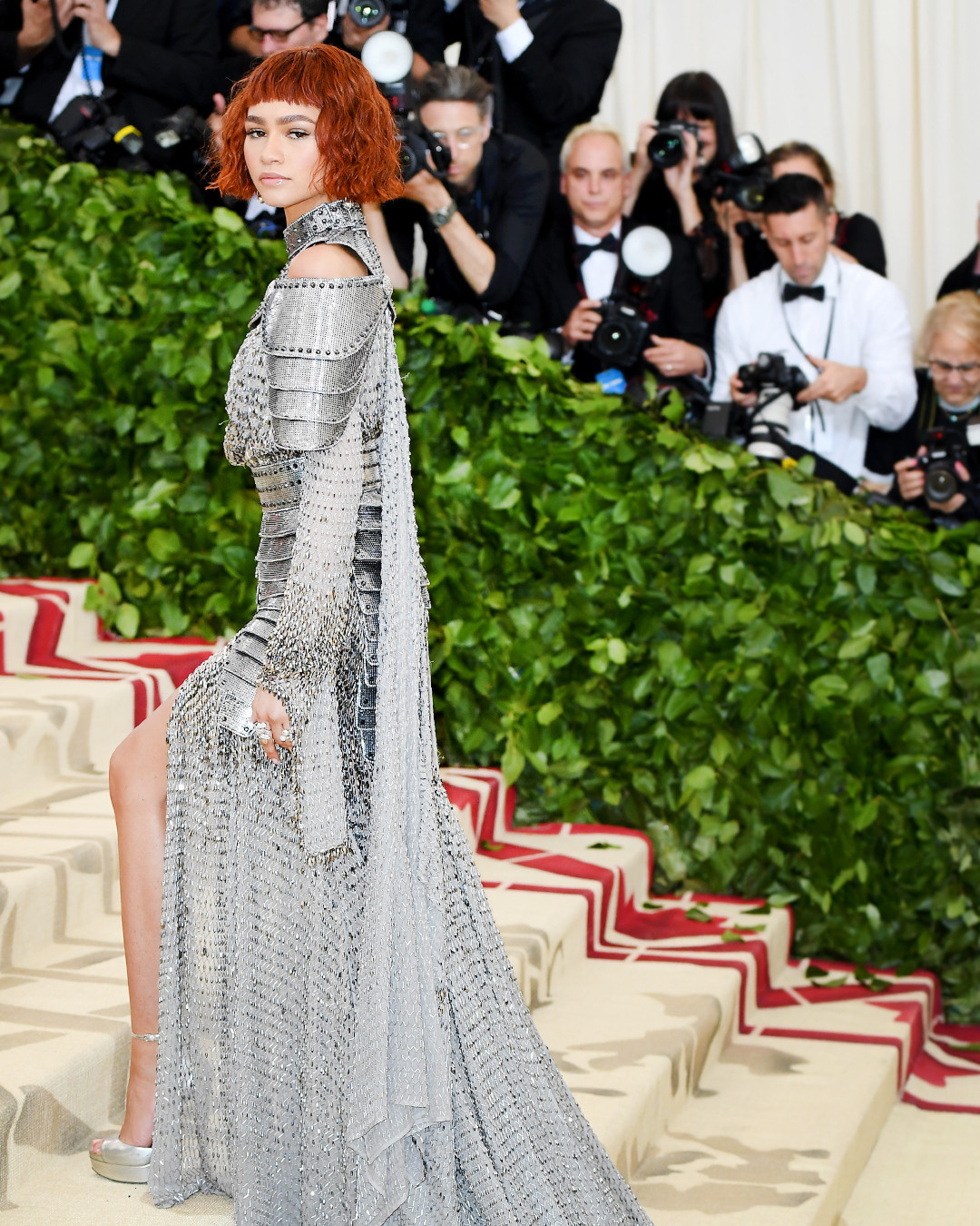 Zendaya Materializes Girl Power With Homage to Joan of Arc at Met Gala ...