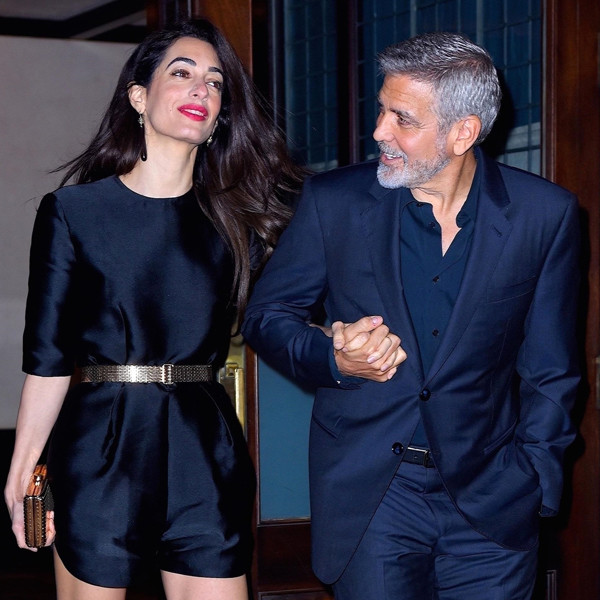 Амаль клуни фото до пластики и после Amal Clooney Celebrates George Clooney's Birthday With a Double Date