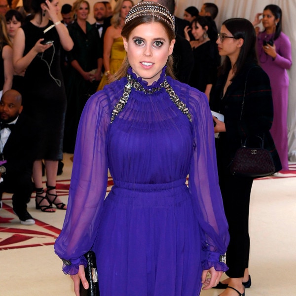 Princess Beatrice Brings Royalty to the Red Carpet at 2018 Met Gala