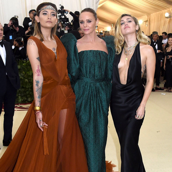 Paris Jackson and Miley Cyrus Hit the Red Carpet With Stella McCartney ...