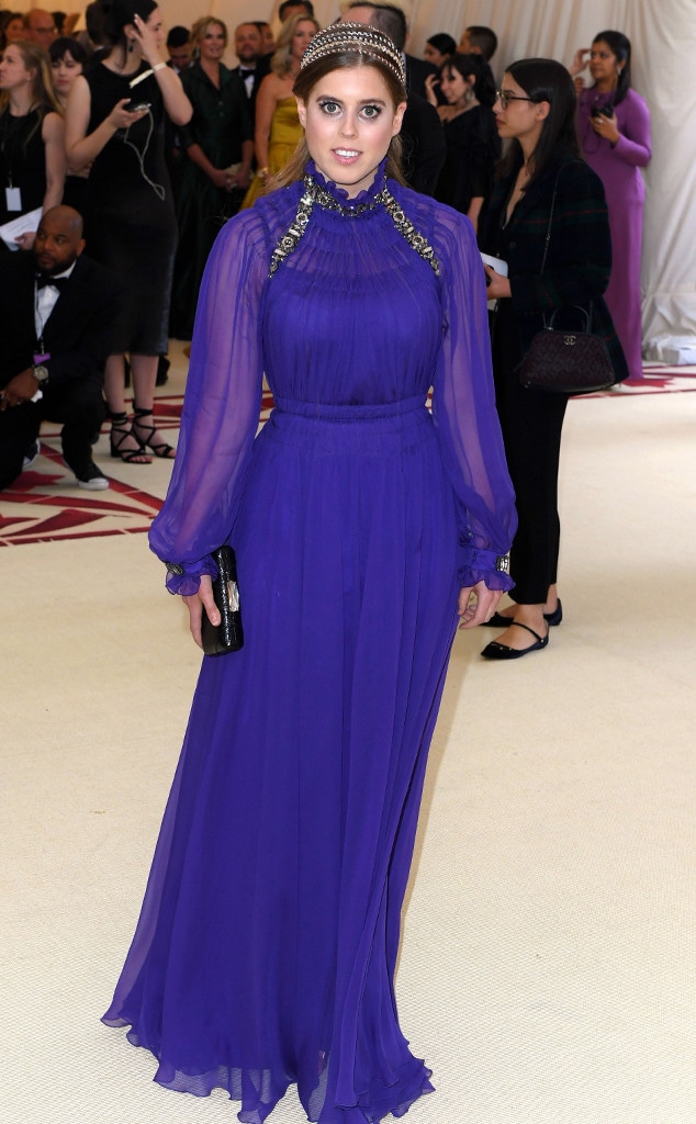 Princess Beatrice, 2018 Met Gala, Red Carpet Fashions