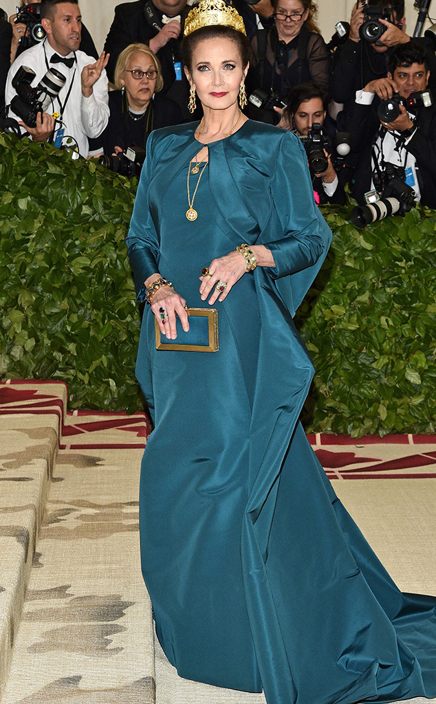 Lynda Carter, 2018 Met Gala, Red Carpet Fashions
