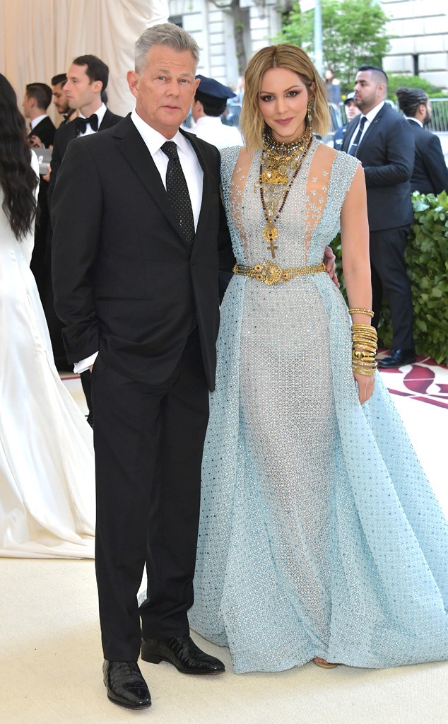 David Foster, Katherine McPhee, Met Gala, 2018, Couples