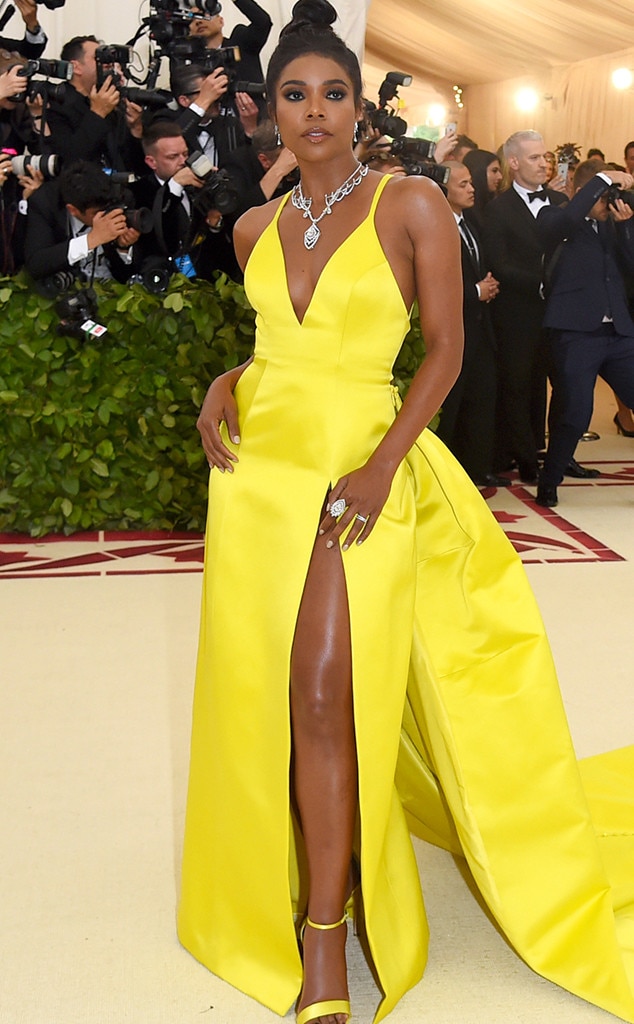 Gabrielle Union from 2018 Met Gala Red Carpet Fashion | E! News