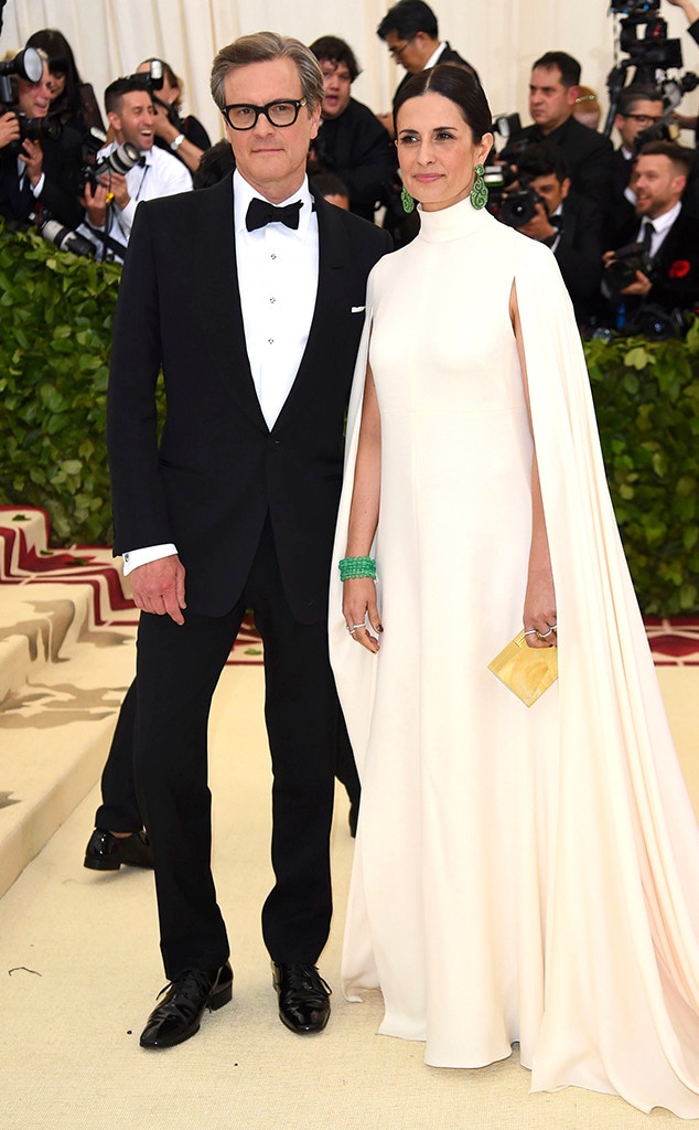 Colin Firth, Livia Giuggioli, Met Gala, 2018, Couples