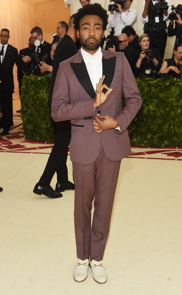 Donald Glover, 2018 Met Gala, Red Carpet Fashions