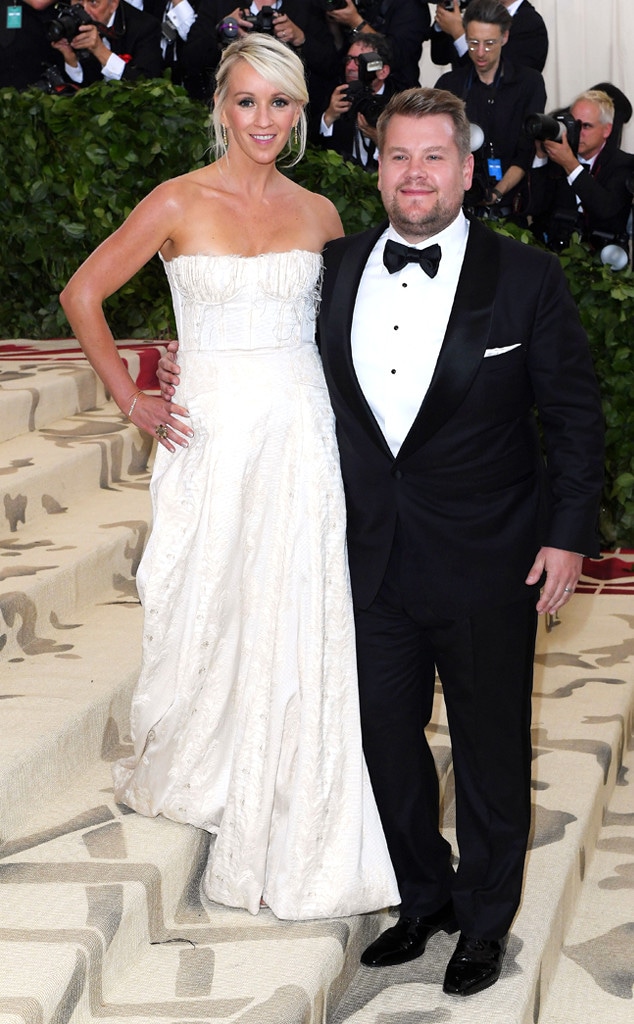 James Corden, Julia Carey, Met Gala 2018, Couples