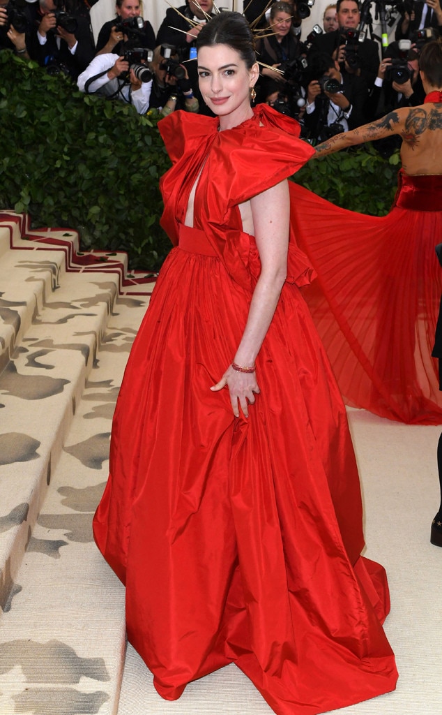 Anne Hathaway from Met Gala 2018: Best Dressed Stars to the Hit the Red ...