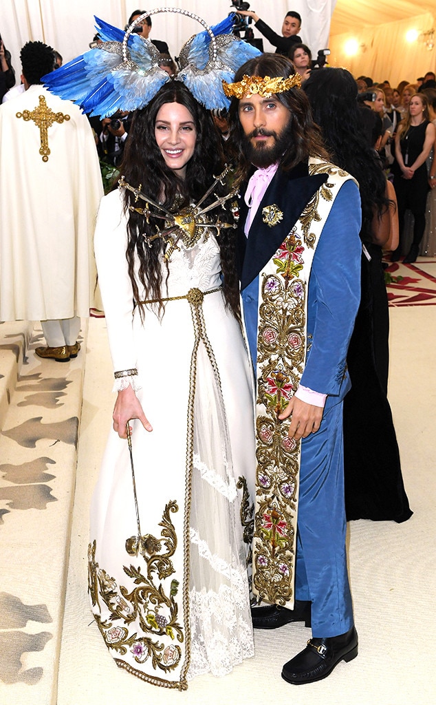 Image result for Lana Del Rey and Jared Leto Met Gala
