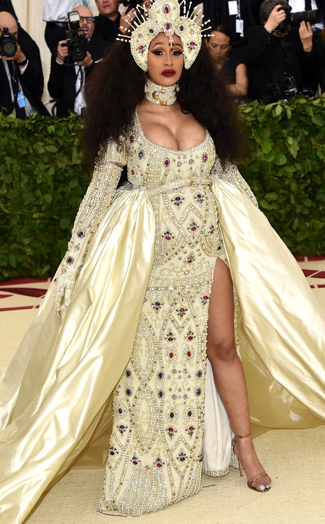 Cardi B, 2018 Met Gala, Red Carpet Fashions