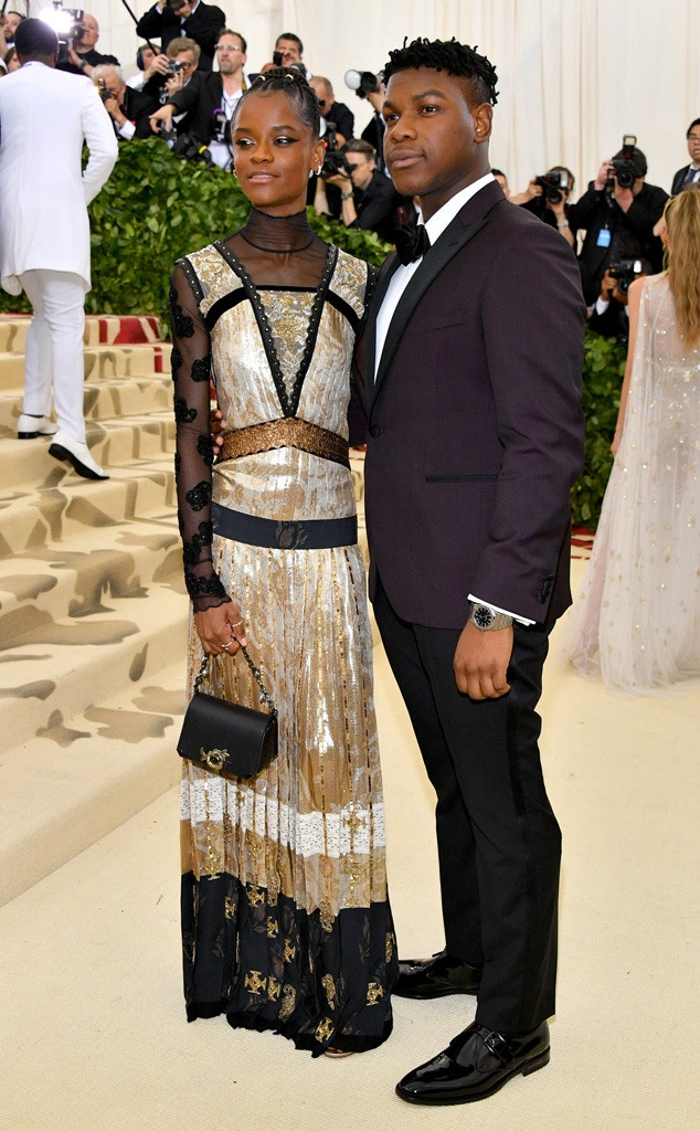 Letitia Wright, John Boyega, Met Gala 2018, Couples