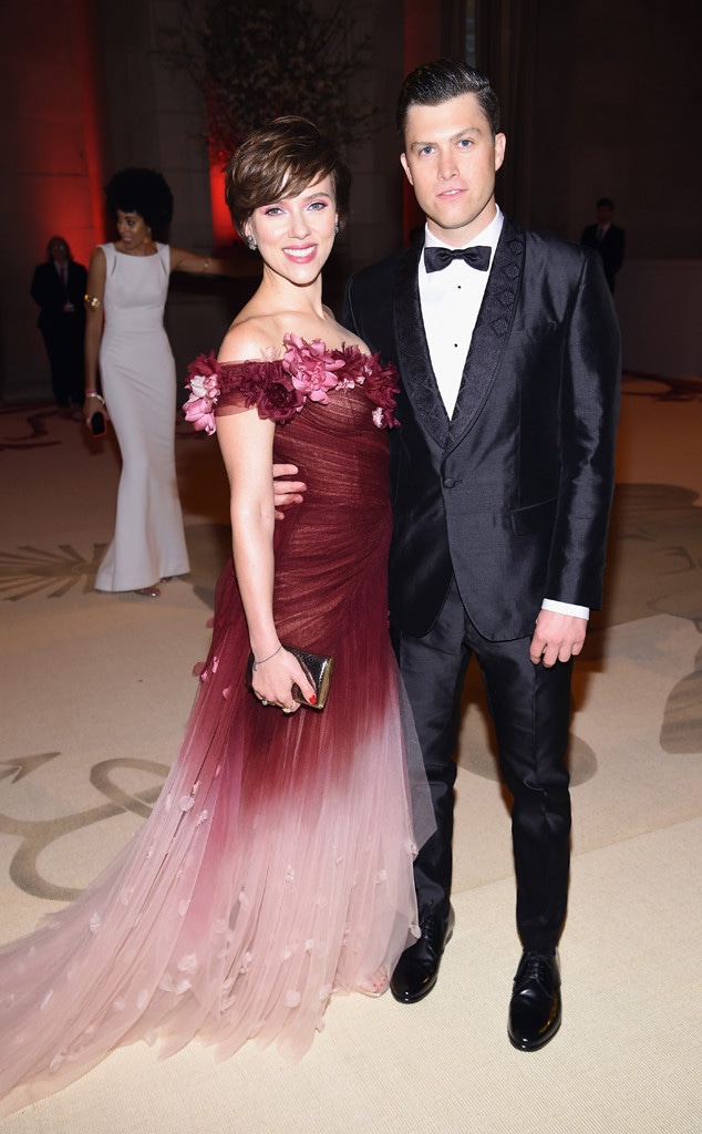 Scarlett Johanson, Colin Jost, Met Gala, 2018, Couples